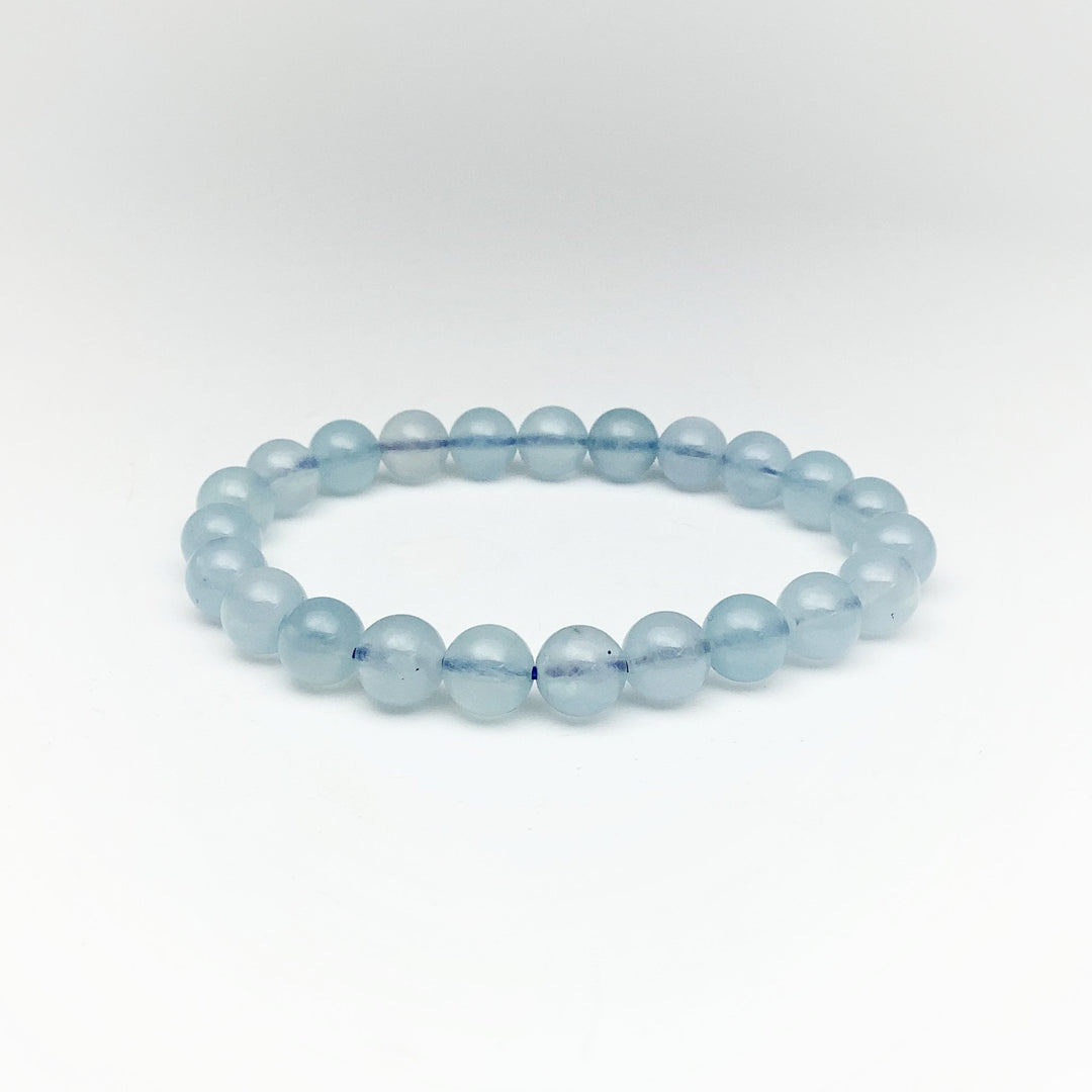 Aquamarine Beaded Bracelet