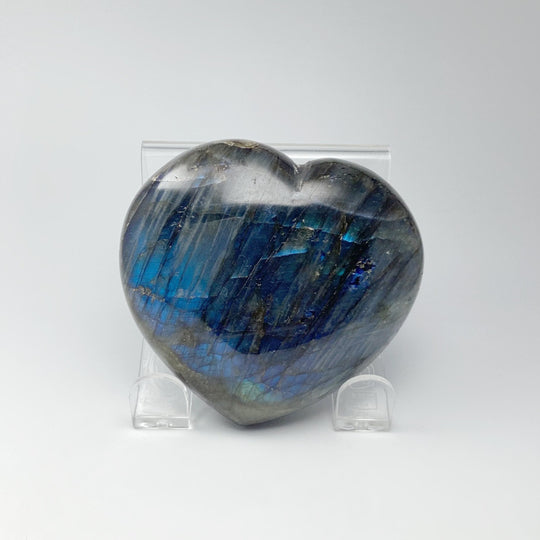 Labradorite Heart