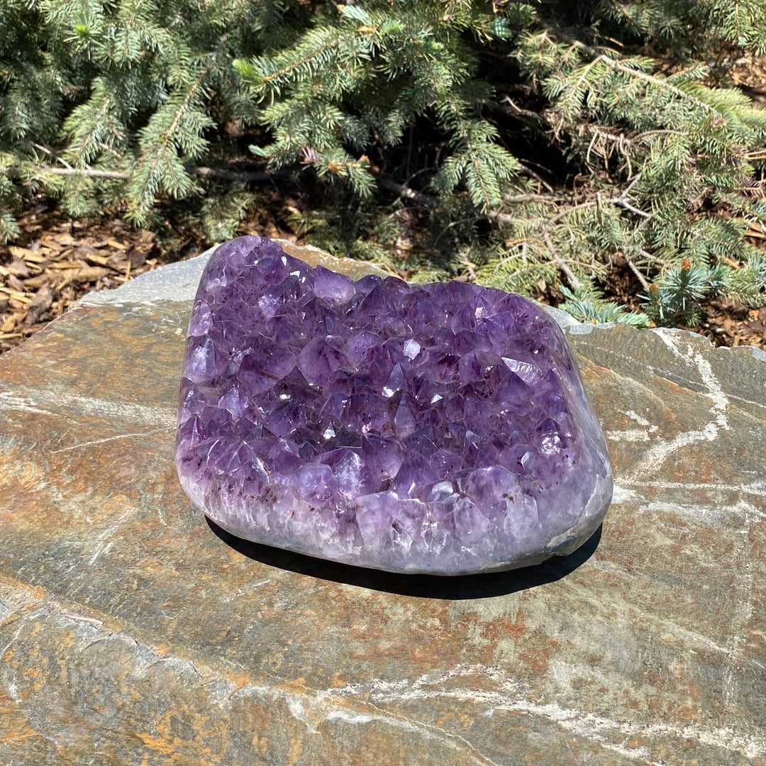 Extra Large Polished Amethyst Druze Cluster