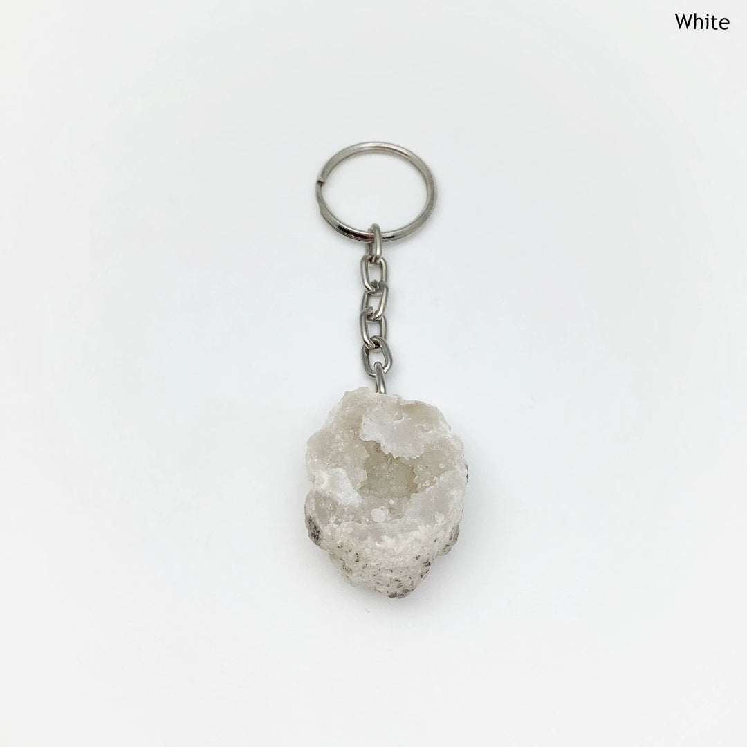 Geode Keychain