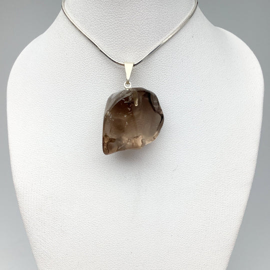 Smoky Quartz Tumble Pendant