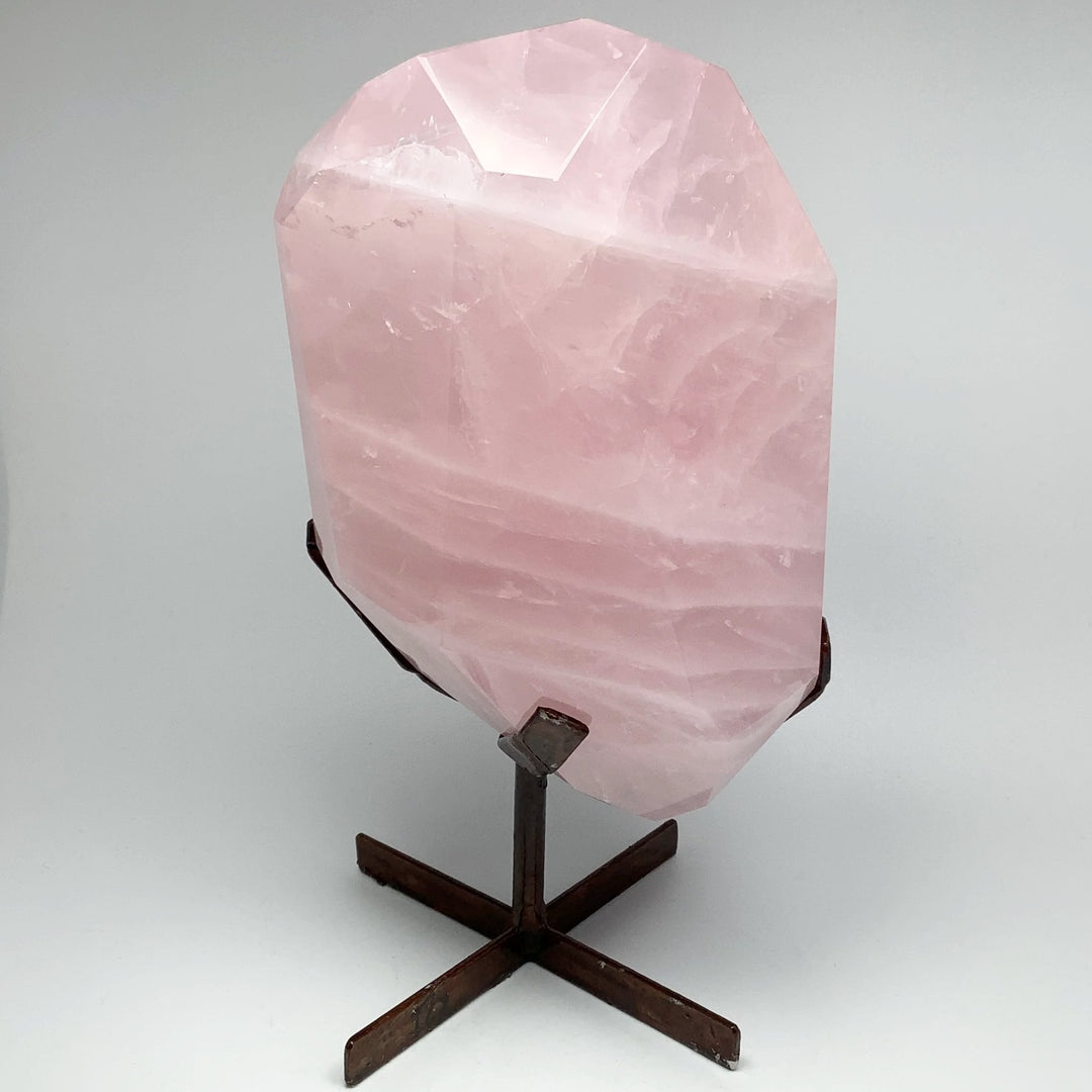 Rose Quartz with Display Stand