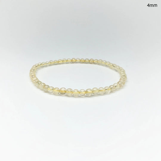 Citrine Beaded Bracelet