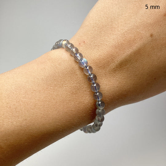 Labradorite Beaded Bracelet - High Quality