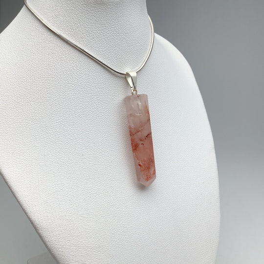 Crystal Point Bail Top Pendant