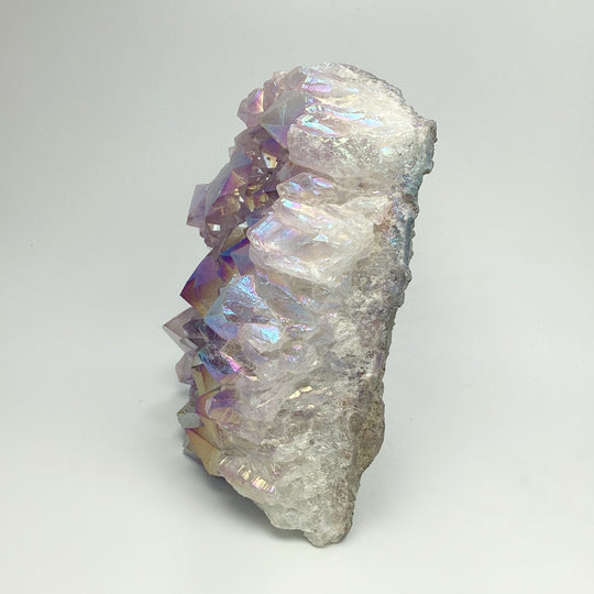 Rainbow Amethyst Druze Cluster Stand Up