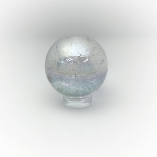 Opalescent Aura Quartz Sphere at $69 Each