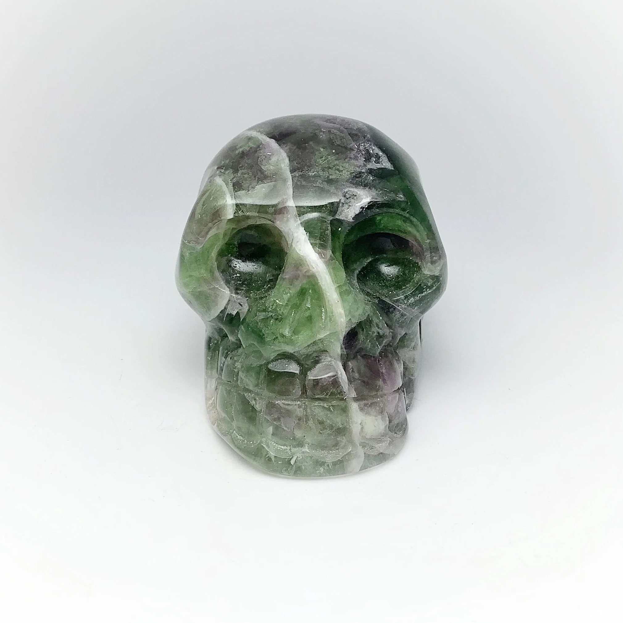 Carved Fluorite Skull