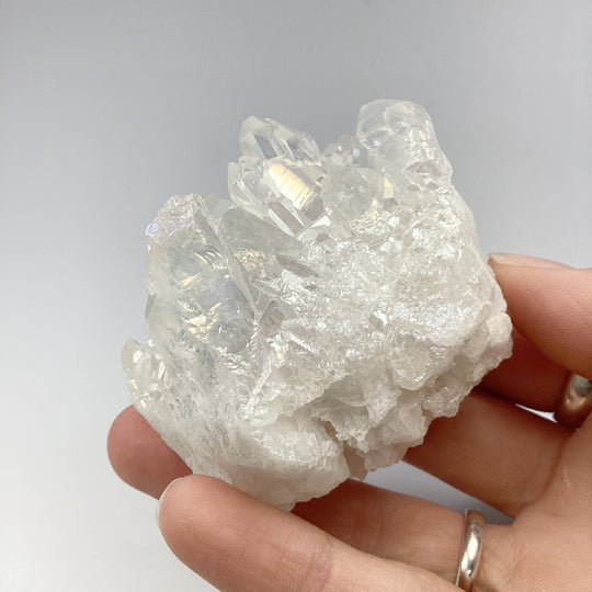 Opalescent Quartz Cluster