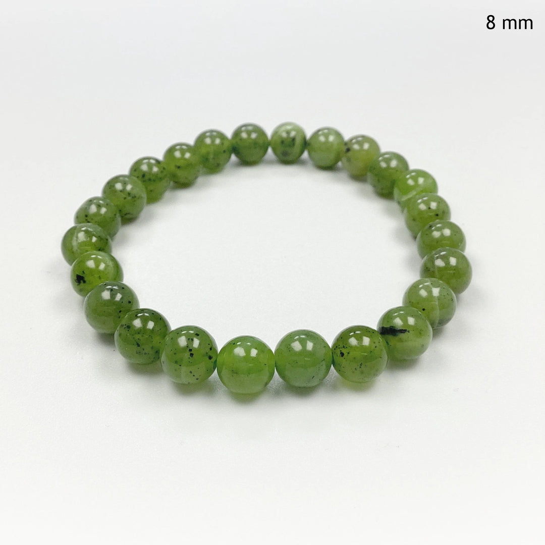 Canadian Jade Beaded Bracelet