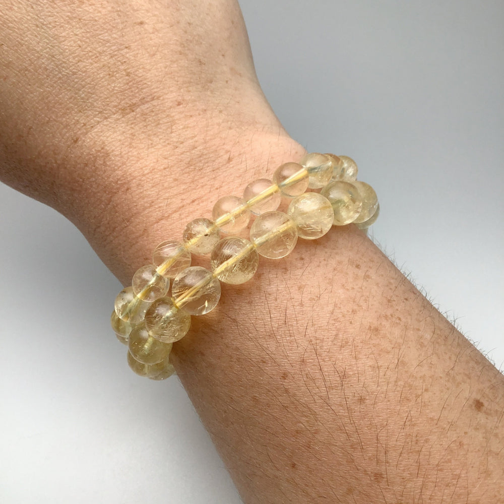 Citrine Beaded Bracelet