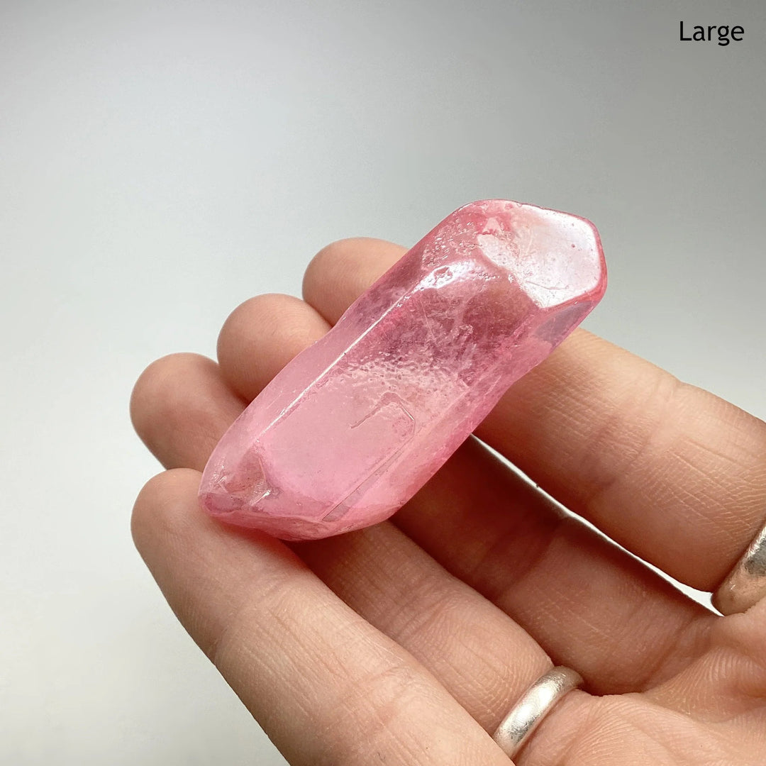 Bubblegum Quartz Point