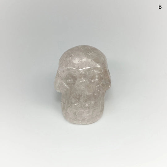 Carved Quartz Crystal Skull