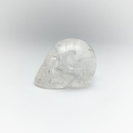 Carved Quartz Crystal Skull