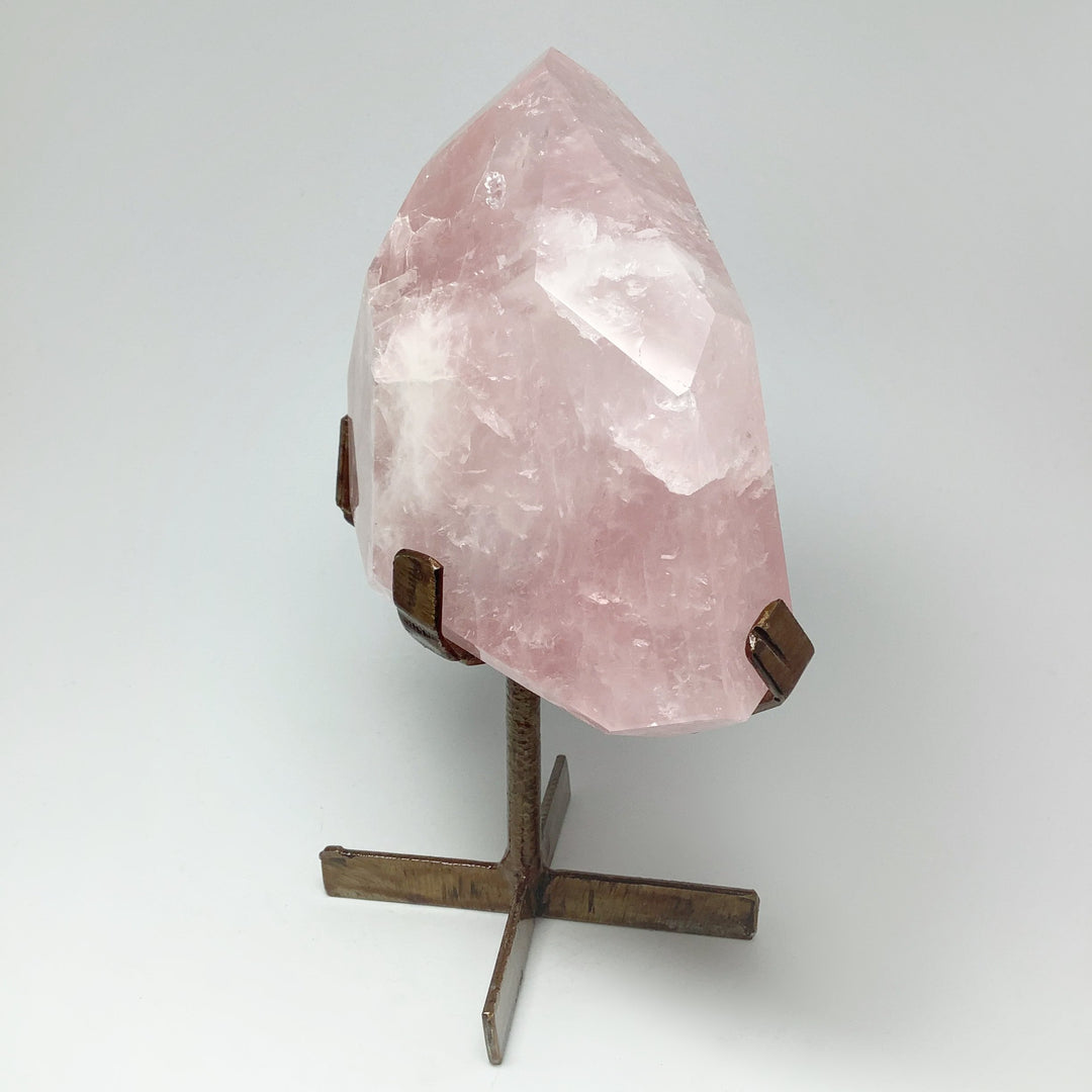 Rose Quartz with Display Stand