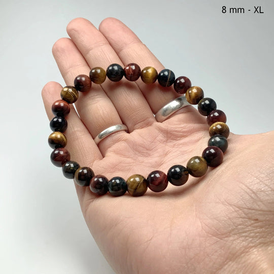 Mixed Tiger Eye Beaded Bracelet