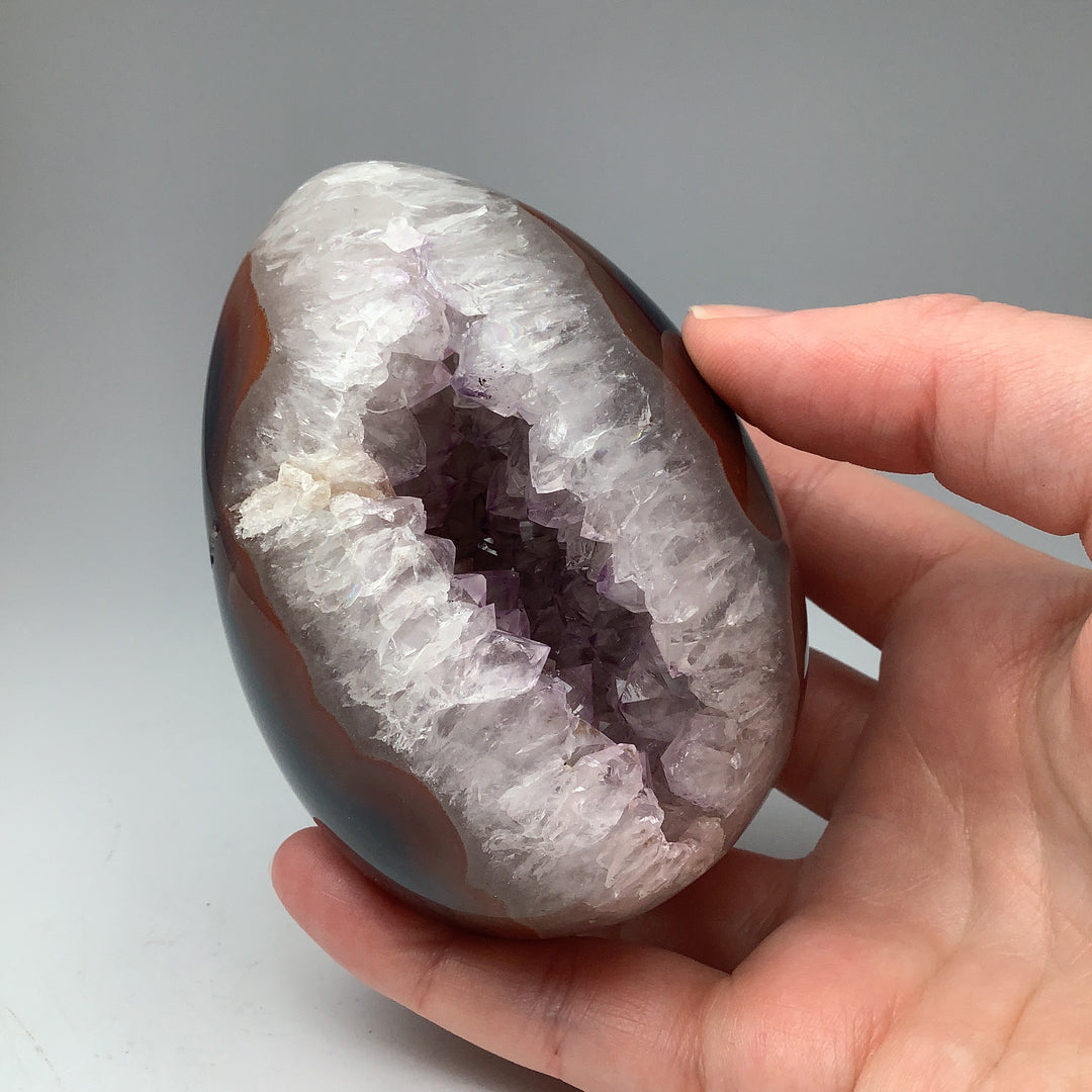 Agate Geode Egg