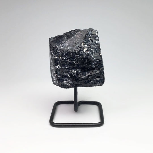 Black Tourmaline on Stand