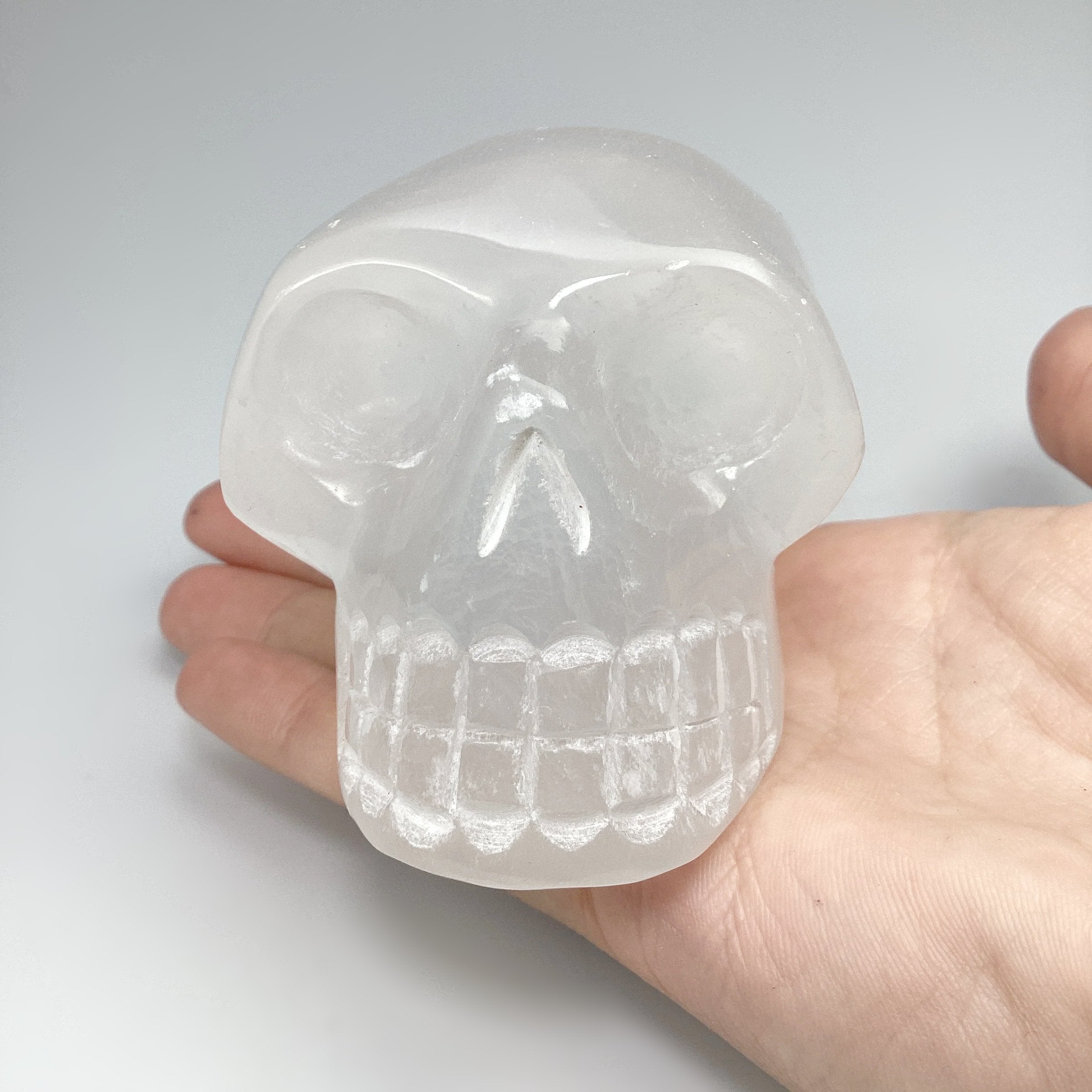 Selenite Skull hotsell High Quality / Crystal Skull