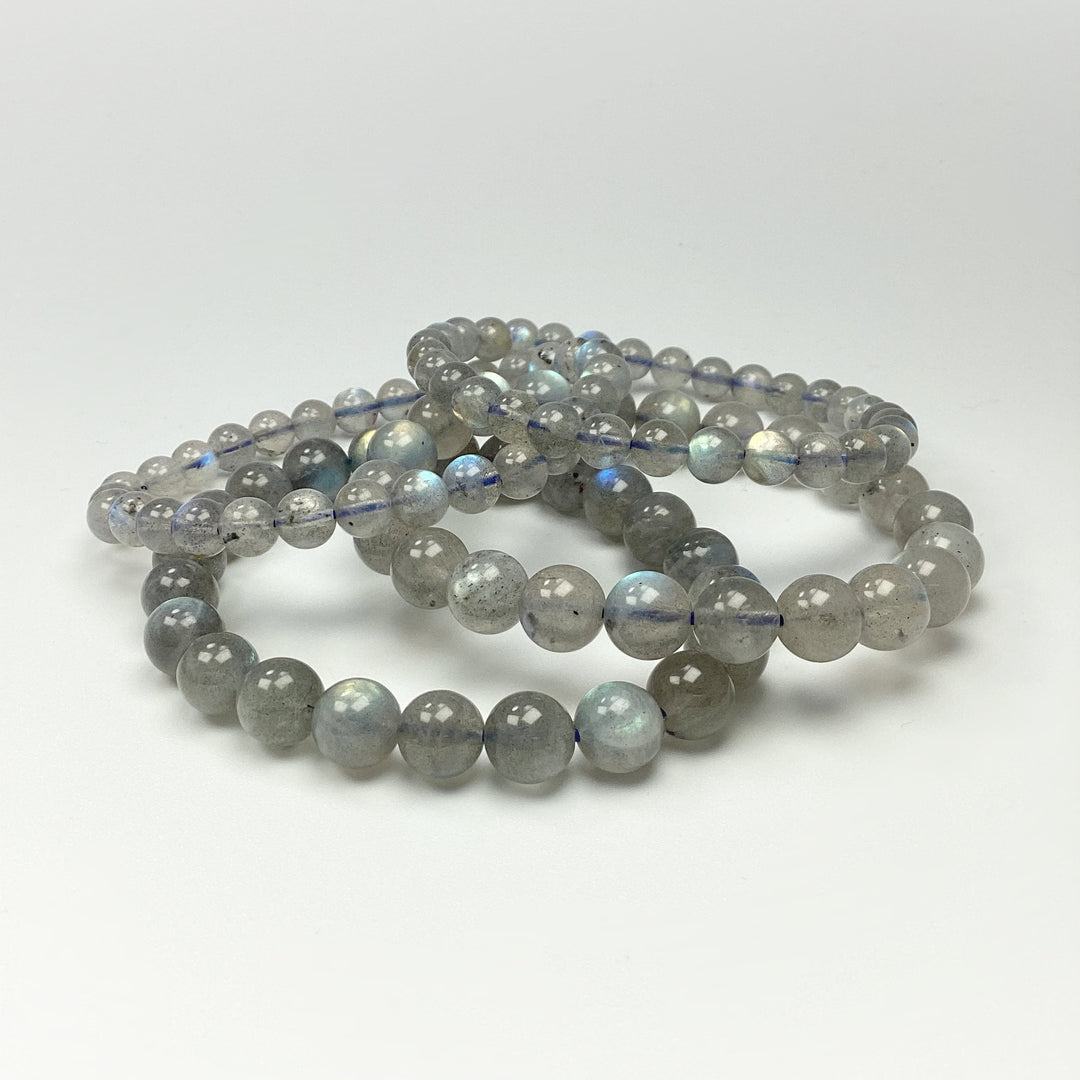 Labradorite Beaded Bracelet - High Quality