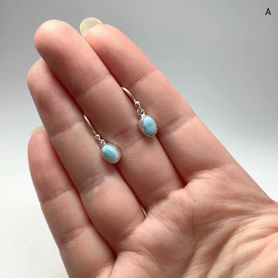 Larimar Dangle Earrings