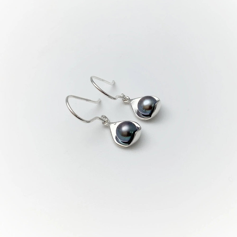 Tahitian Pearl Dangle Earrings