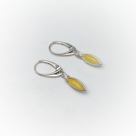 Butterscotch Amber Dangle Earrings