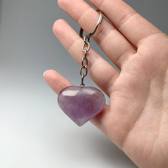 Crystal Heart Keychain