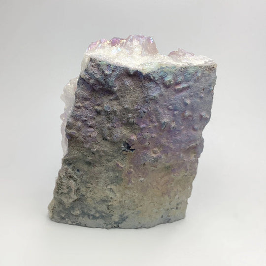 Rainbow Amethyst Druze Cluster Stand Up