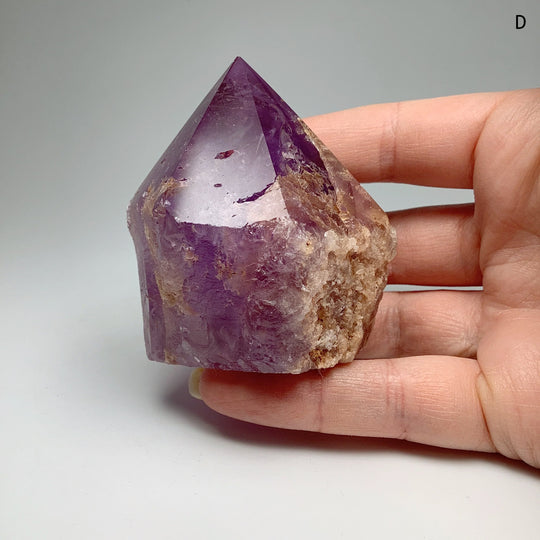 Amethyst Half Polished Point