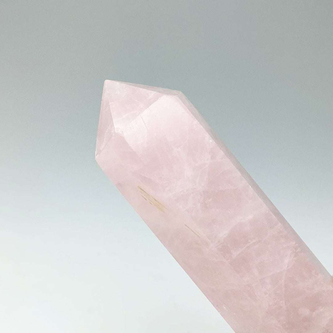 Rose Quartz Double Terminated Point