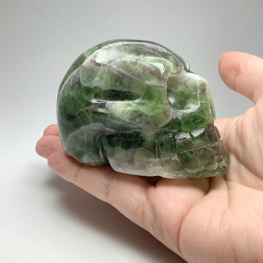 Carved Fluorite Skull