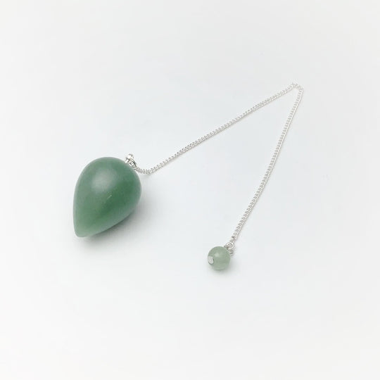 Green Aventurine Teardrop Pendulum