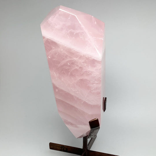 Rose Quartz with Display Stand