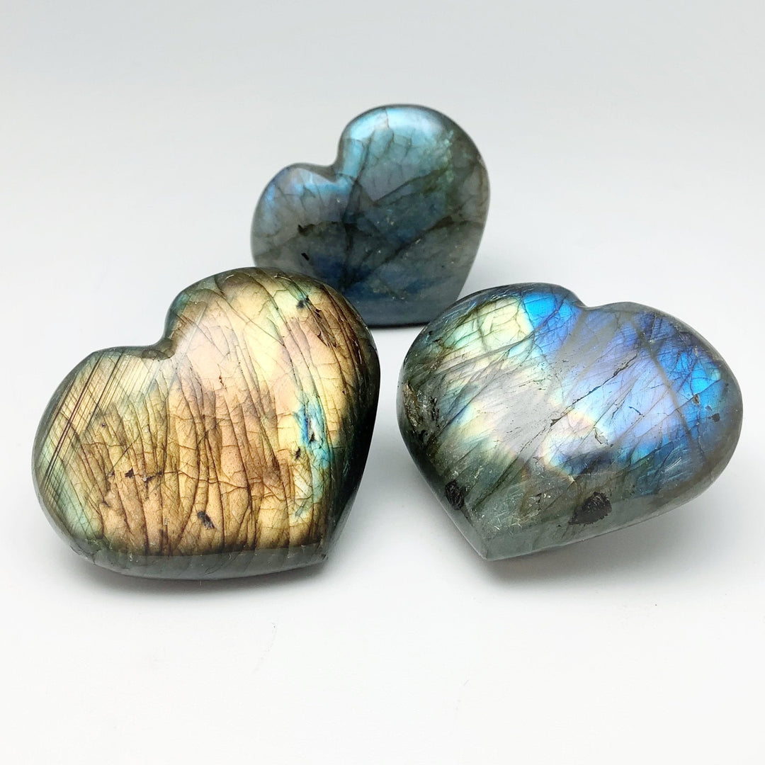 Labradorite Heart at $39 Each