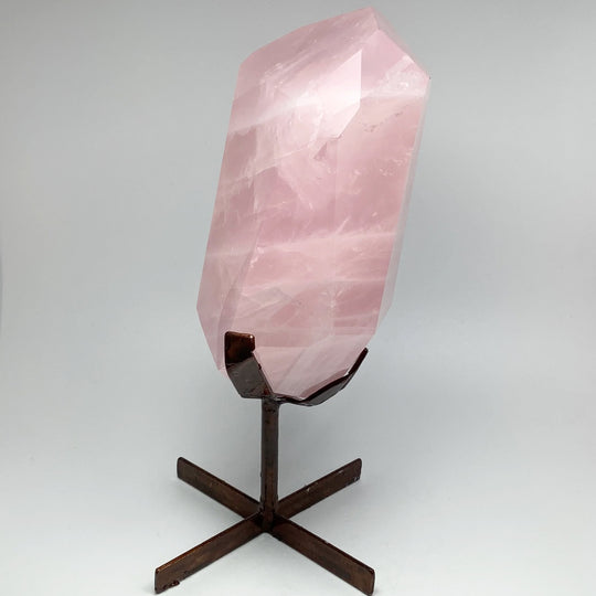 Rose Quartz with Display Stand