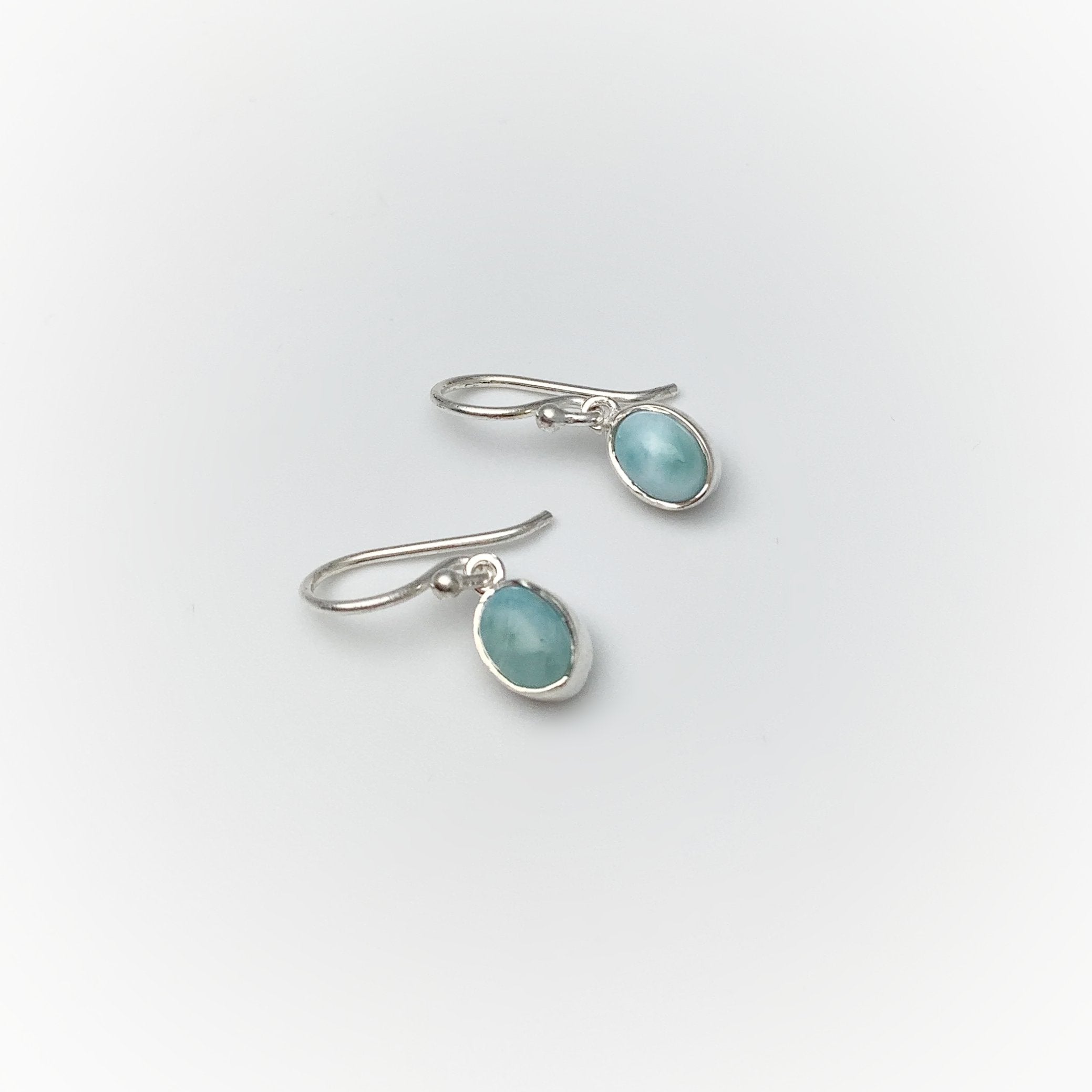 Larimar Dangle Earrings