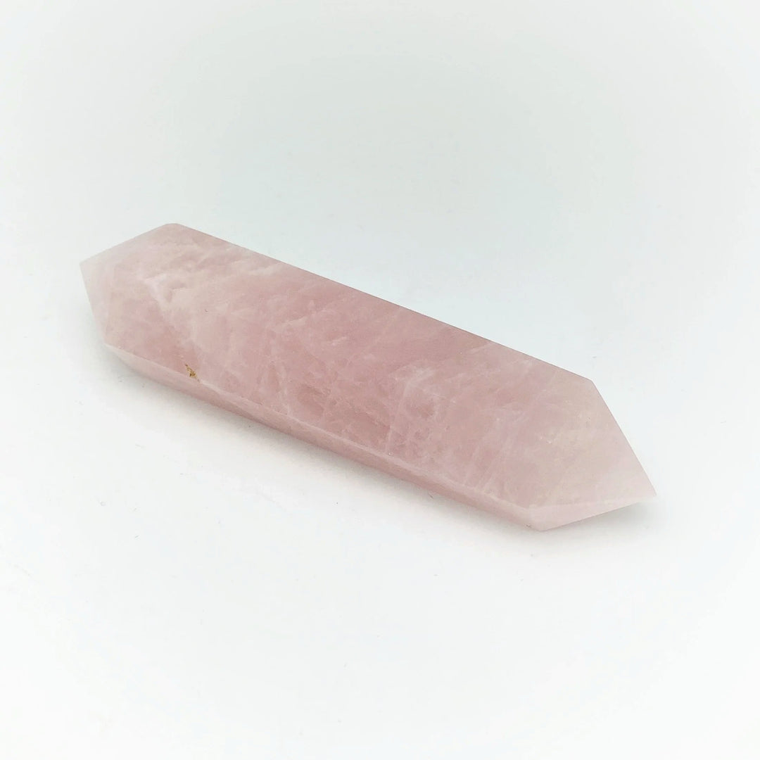 Rose Quartz Double Terminated Point