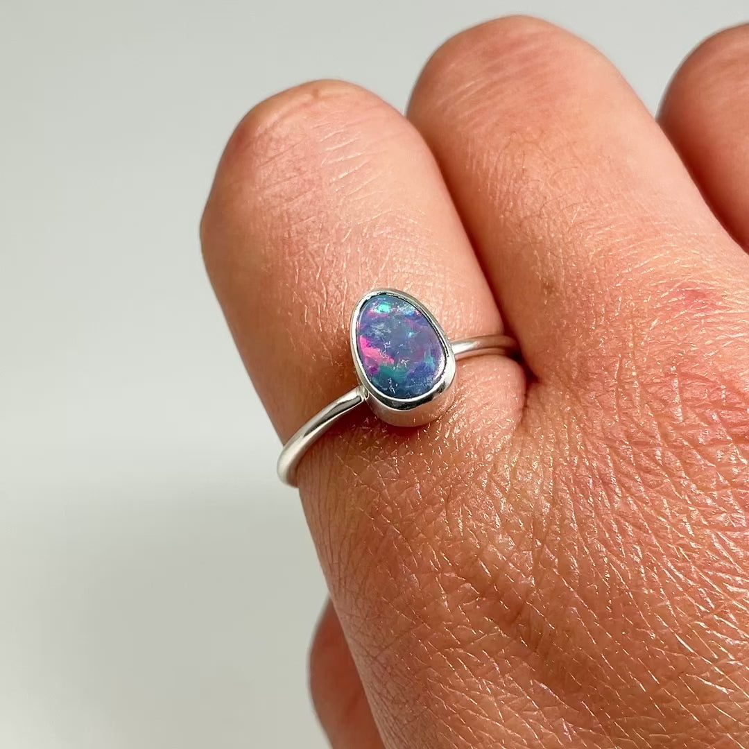 Australian Opal Ring