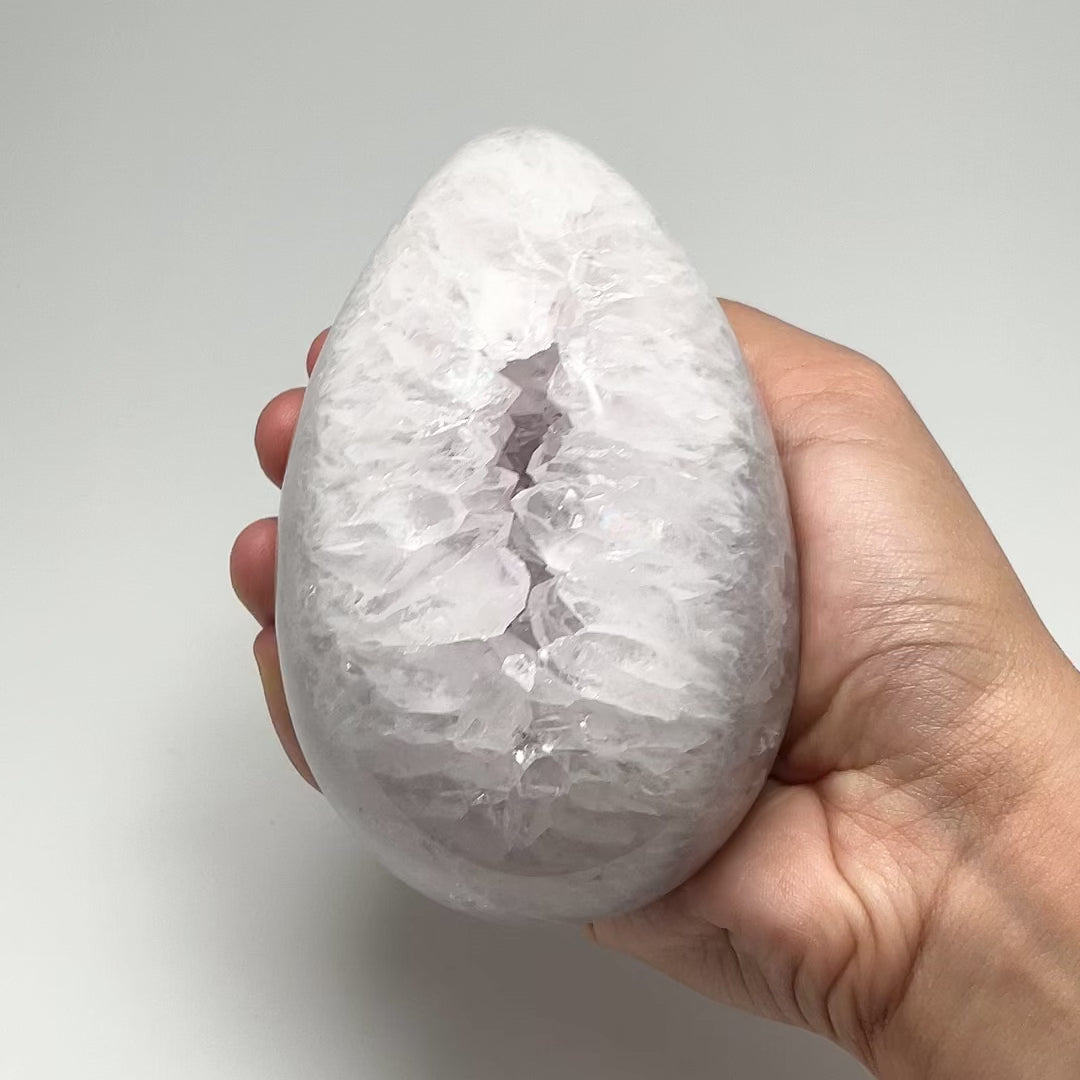 Agate Geode Egg