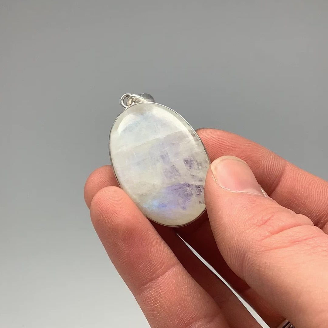 Rainbow Moonstone Pendant