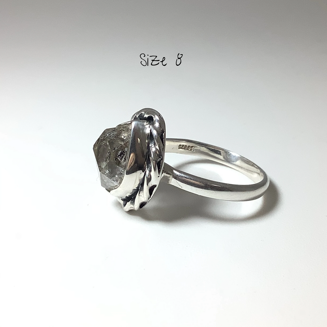 Herkimer Diamond Ring