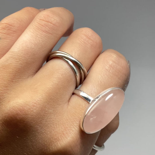 Rose Quartz Ring