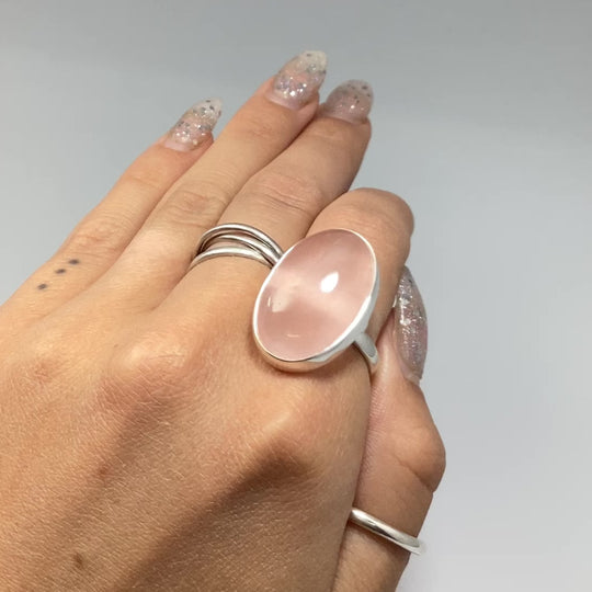 Rose Quartz Ring