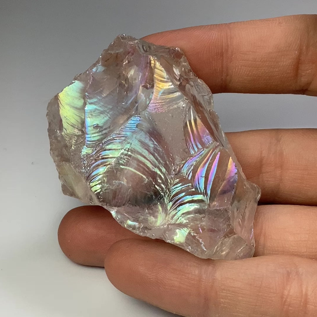 Opalescent Quartz Rough Chunk