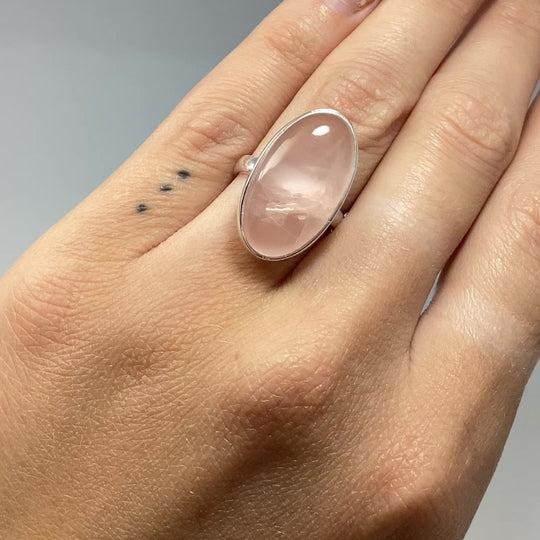 Rose Quartz Ring