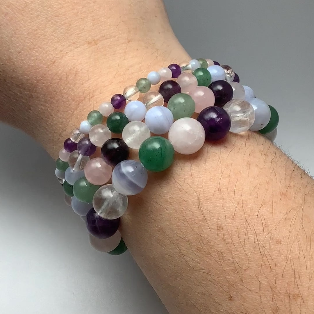 Multistone Beaded Bracelet