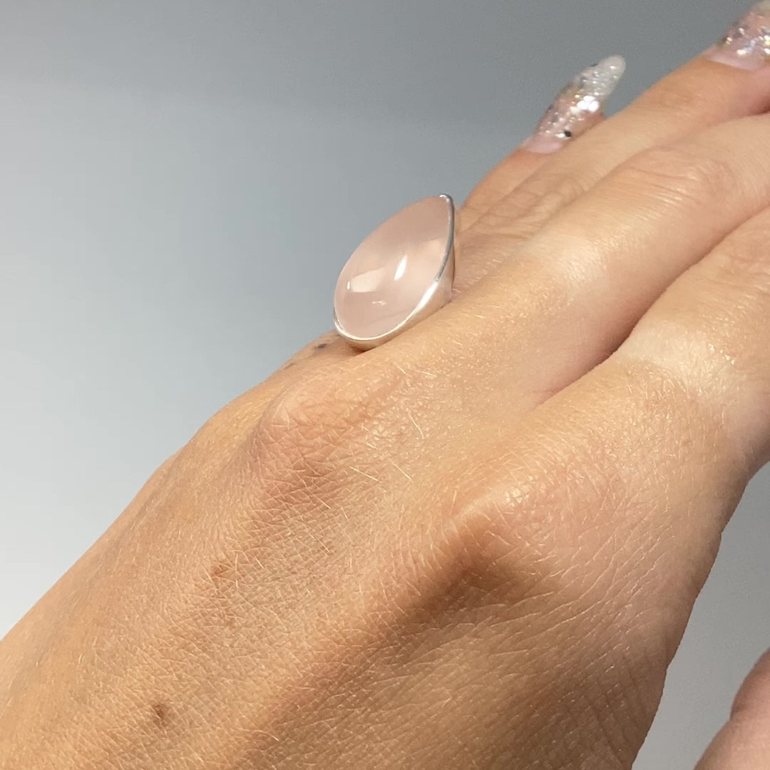 Rose Quartz Ring