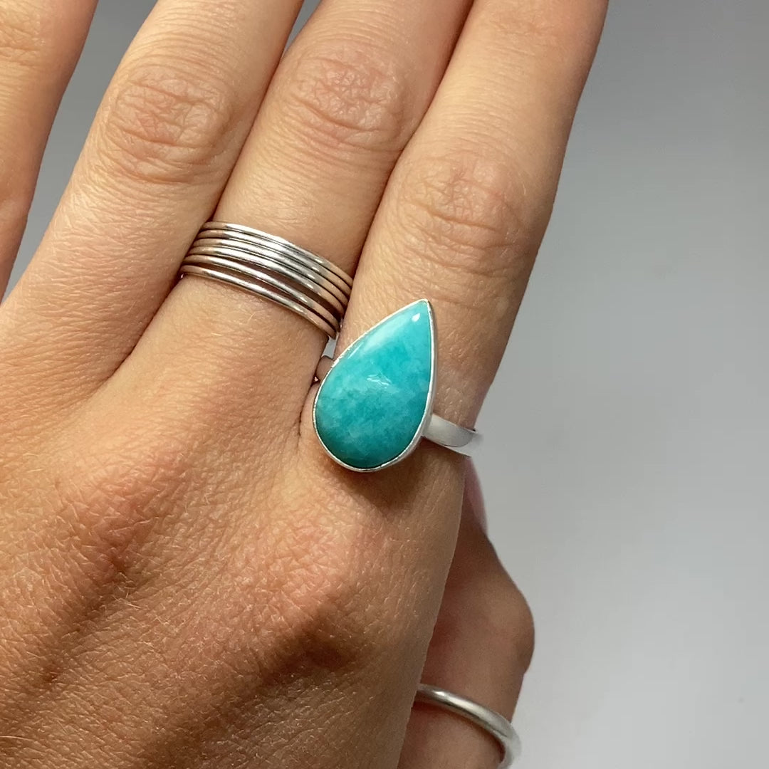 Amazonite Ring