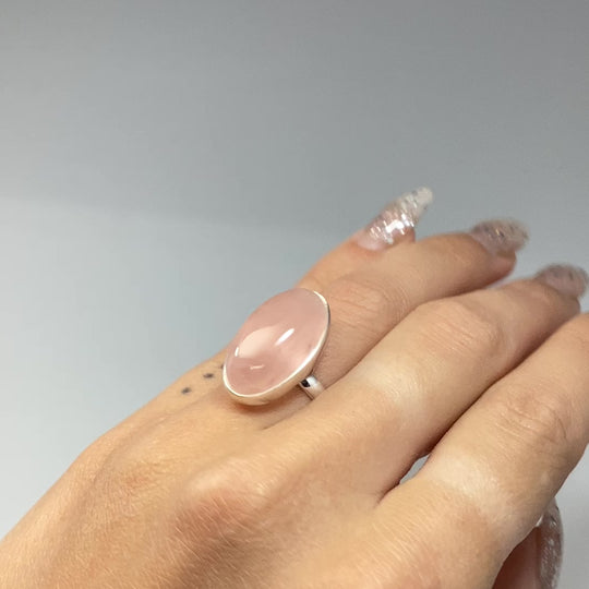 Rose Quartz Ring